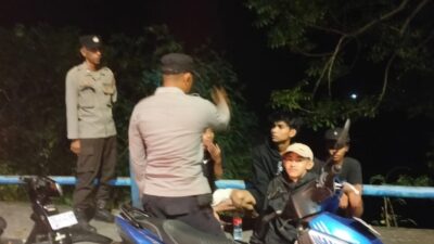 Jaga Kamtibmas, Polsek Batulayar Gencarkan Patroli KRYD di Jalur Wisata Senggigi