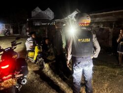 Patroli Perintis Presisi Polres Lombok Barat Sisir Desa Puyahan, Antisipasi Balap Liar dan Kejahatan