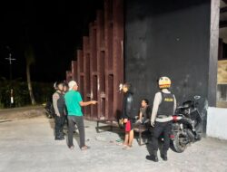 Antisipasi Balap Liar dan Curanmor, Tim Patroli Perintis Presisi Polres Lombok Barat Sisir Perumahan Warga