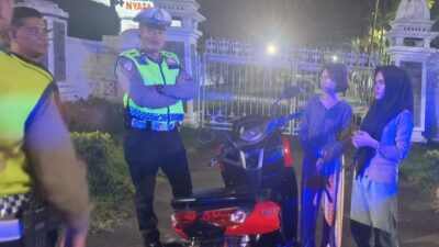 Ciptakan Kondusivitas, Unit Turjawali Polres Lombok Barat Gelar Patroli di Titik Rawan Gerung