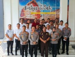 Perkuat Sinergitas Penegakan Hukum, Kapolres Lombok Utara Jalin Silaturahmi Bersama TNI dan Kejaksaan