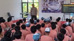 Masa Orientasi, Polres Lombok Barat Edukasi Siswa SMKN 2 Lembar Bahaya Perundungan dan Narkoba