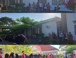 Jalin Sinergi Antara Polri dan Akademisi, Kapolres Bima Kabupaten Diwakili Kasubag Bin Ops Hadiri Pelepasan Mahasiswa KKN Universitas STKIP