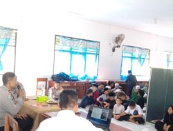 Selamatkan Generasi Muda dari Bahaya Laten Napza, Polsek Bolo Gelar Sosialisasi Pencegahan di Ponpes Al-madinah