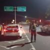 Patroli Blue Light Satlantas Lombok Barat Amankan Jalur Wisata Senggigi dan Bypass BIL 2