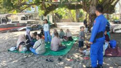 Tingkatkan Kamtibmas di Destinasi Unggulan, Sat Polairud Polres Lombok Barat Rutin Patroli Pesisir