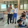 Tekan Angka Kecelakaan, Satlantas Polres Lombok Barat Sosialisasi Kamseltibcar Lantas di SMAN 1 Kuripan