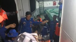 “Quick Response” Satpolairud Polres Bima Kabupaten dan Tim Gabungan Evakuasi Korban Kapal Wisata Yang Karam di Perairan Sanggar