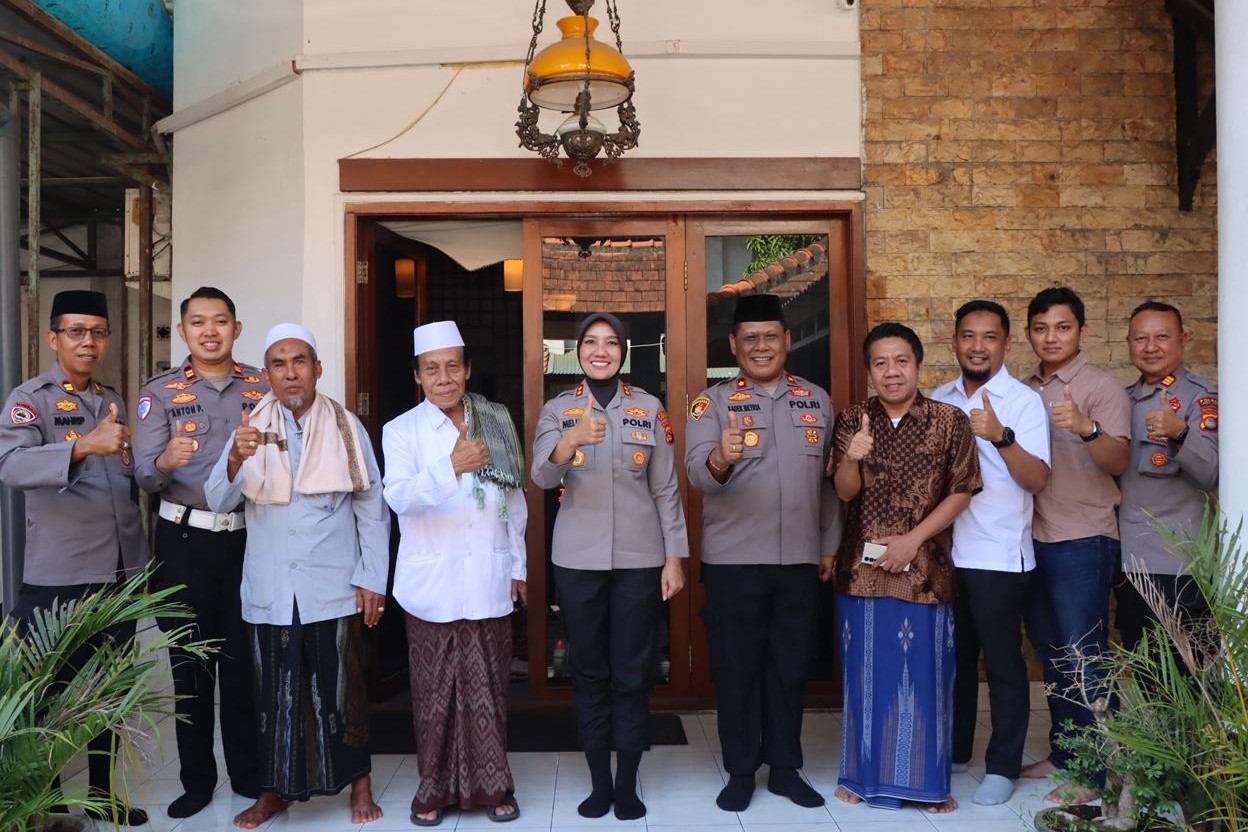 Perkuat Kolaborasi Lintas Sektoral, Kapolres Lombok Barat Sambangi Pimpinan Ponpes Al-Ishlahuddiny