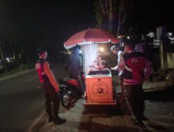 Polsek Gangga Gelar Patroli Dialogis Malam untuk Jaga Harkamtibmas