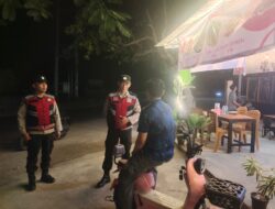 Polsek Bayan Amankan dan Monitoring Pasar Malam “Rona-Rona” di Lapangan Desa Mumbul Sari