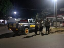 Mencegah Adanya Ancaman Guankamtibmas, Polsek Woha Tingkatkan Patroli KRYD di Malam Hari
