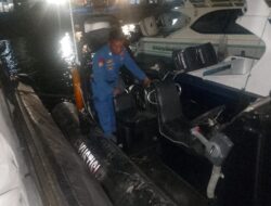 Sat Polairud Polres Lombok Utara Laksanakan Pengecekan Kapal Shiptender di Pelabuhan Teluk Nara