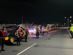 Patroli KRYD Piket Pamapta Polres Bima Kabupaten Datangi Titik Rawan Cegah Kasus 3C dan Balapan Liar