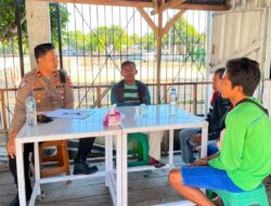 Tebar Kepedulian Melalui Program Jum,at Berbagi, Kasat Lantas Polres Bima Kabupaten Makan Bersama Warga