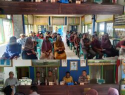 Bhabinkamtibmas Polsek Madapangga, Dampingi PT Sigenta Sosialisasikan Bibit Jagung Farian NK Sakti