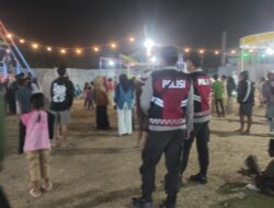 Polsek Tanjung Amankan Pekan Pemajuan Kebudayaan Lombok Utara 2026 di Lapangan Tioq Tata Tunaq