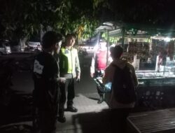 Polsek Tanjung Gelar Patroli Malam, Antisipasi 3C dan Balap Liar