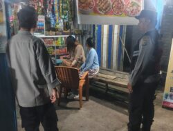 Polsek Gangga Gelar Patroli Dini Hari, Antisipasi 3C di Pemukiman Warga
