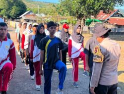 Menyambut HUT RI Ke-81, Polsek Tambora Latih Pasukan Pengibar Bendera Paskibraka