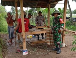 Perkuat Ketahanan Pangan Lombok Barat, Bhabinkamtibmas Merembu Dorong Pertanian Terpadu