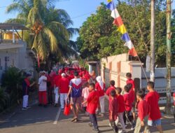Jalan Sehat Warga Gunungsari Semarakkan HUT RI ke-81