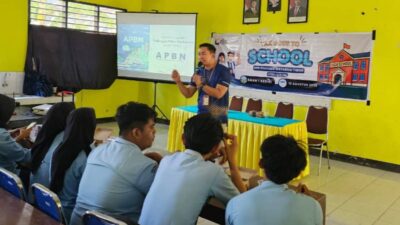 KPP Pratama Mataram Timur Sosialisasi di SMAN 1 Kediri.