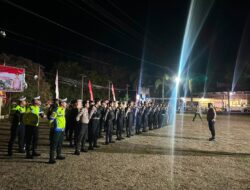 Hadir Mengayomi dan Ciptakan Situasi Kamtibmas Yang Kondusif Polres Bima Kabupaten Kembali Menggelar Patroli Strong Point Presisi