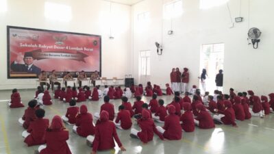 Sekolah Rakyat Jadi Awal Pengabdian Taruna Bhakti di Wilayah Kodim 1606 Mataram