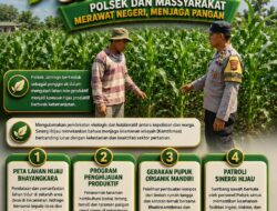 Polsek Jatirogo Turun ke Ladang Jagung Desa Dingil, Wujudkan Dukungan Astacita Swasembada Pangan
