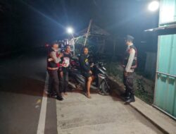 *Polsek Tanjung Tindaklanjuti Laporan 110, Bubarkan Remaja Diduga Akan Balap Liar di Jalan Raya Tembobor*