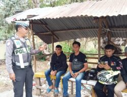 Menjamin Keamanan Bandara Polsek KP3 Bandara SMS Bima Intensifkan Patroli Rutin