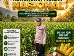 Polsek Plumpang Polresta Tuban Turun Langsung Cek Tanaman Jagung Warga