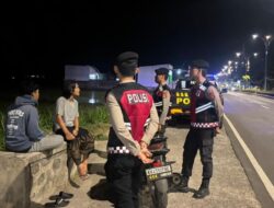 Sat Samapta Polres Lombok Utara Gelar Patroli Dialogis di 3 Titik Wilayah Hukum