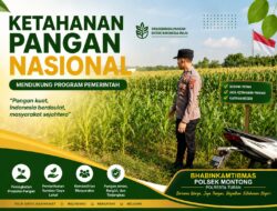 Polsek Montong Polresta Tuban Turun Cek Tanaman jagung Warga di Desa Ngulahan