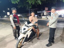 Polsek Bayan Gelar Patroli Blue Light dan Patroli Objek Vital di Wilayah Anyar