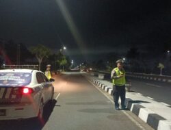 Antisipasi Balap Liar dan Kejahatan Jalanan, Polres Lombok Barat Sisir Jalur Bypass BIL 1 dan 2