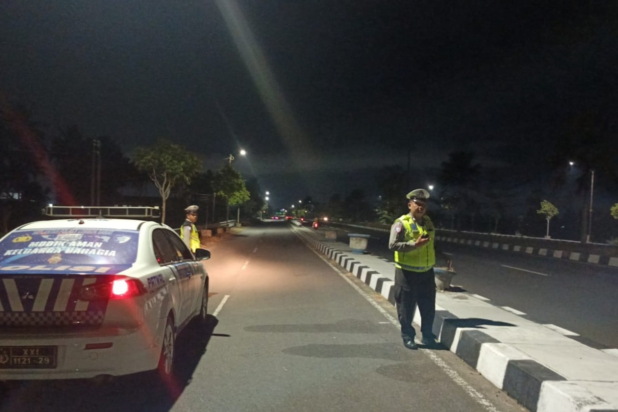 Tekan Angka Kriminalitas Malam Hari, Satlantas Polres Lombok Barat Perketat Pengawasan di Jam Rawan
