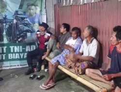 Polsek Pemenang Gelar Patroli Blue Light di Area Pertokoan Alfamart Desa Pemenang Barat
