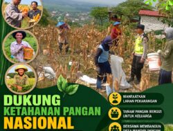 Polri Dukung Astacita, Polsek Rengel Polres Tuban Turun Cek Tanaman Padi Warga di Desa Maibit