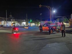 Cegah Potensi Kriminalitas di Malam Hari, Polsek Woha Gelar Patroli KRYD di Jam Rawan