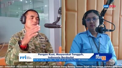 Dandim 1606/Mataram: Pangan Kuat, Masyarakat Tangguh, Indonesia Berdaulat