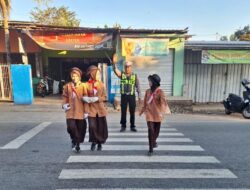 Saban Pagi Satlantas Polres Bima Rutin Laksanakan Pengamanan dan Pengaturan Lalulintas