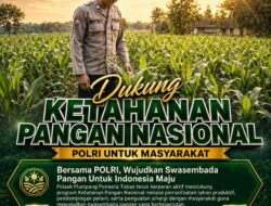 Polri Dukung Astacita, Polsek Merakurak Polres Tuban Turun Cek Tanaman Jagung Warga di Desa Tuwiri Wetan
