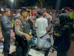 Gelar Patroli Strong Point Presisi Sekala Besar, Polres Bima Kabupaten Amankah 20 Unit Kendaraan Roda Dua