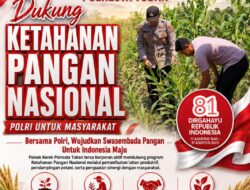 POLSEK KEREK POLRESTA TUBAN DUKUNG KETAHAN PANGAN NASIONAL LEWAT PROGRAM ASTA CITA