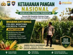 Polsek Montong Polresta Tuban Turun Cek Tanaman jagung Warga di Desa Bringin
