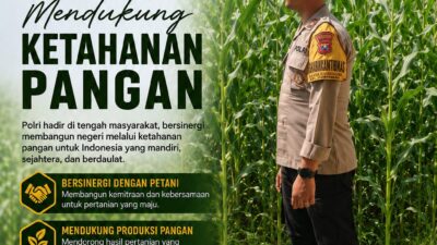 Polsek Singgahan Polresta Tuban Turun Cek Tanaman jagung Warga di Desa Mulyoagung