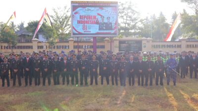HUT Ke-81 RI, Polres Lombok Utara Tekankan Persatuan Hadapi Tantangan Era Digital