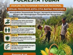 ANGGOTA POLSEK GRABAGAN SAMBANG DESA BINAAN, PANTAU LAHAN JAGUNG DAN MEMASTIKAN SISTEM IRIGASI MASIH LANCAR